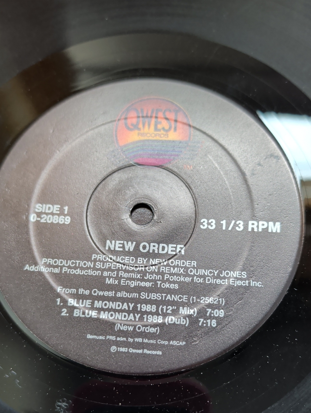 New Order Blue Monday - Picture 4 of 5